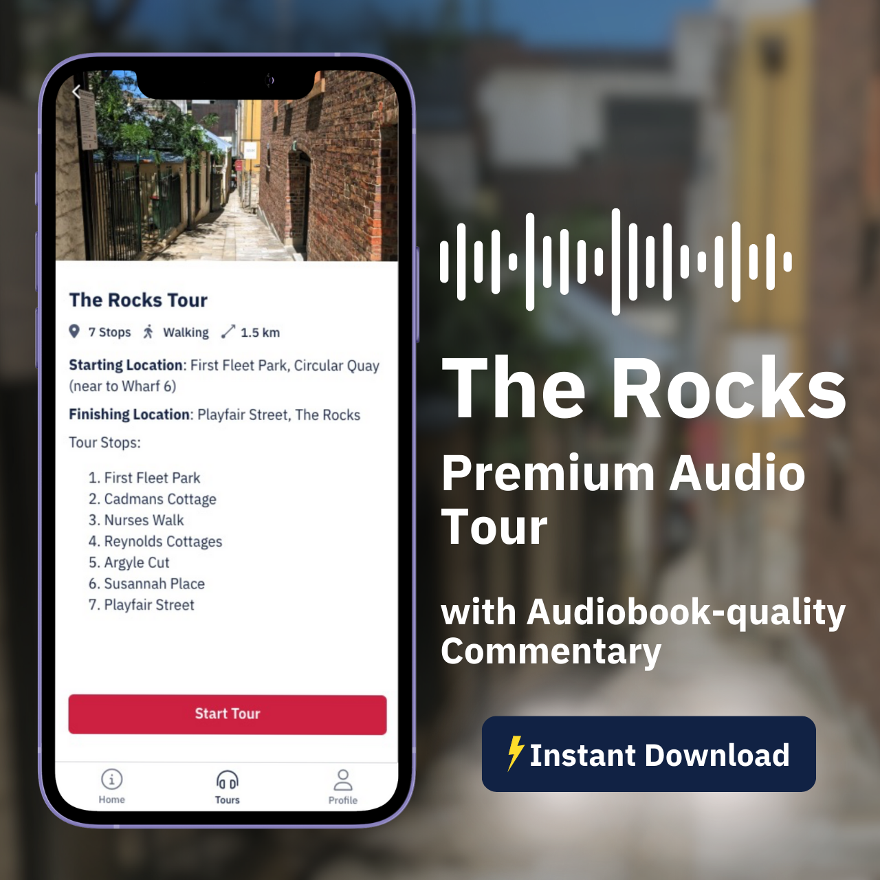 The Rocks Audio Tour
